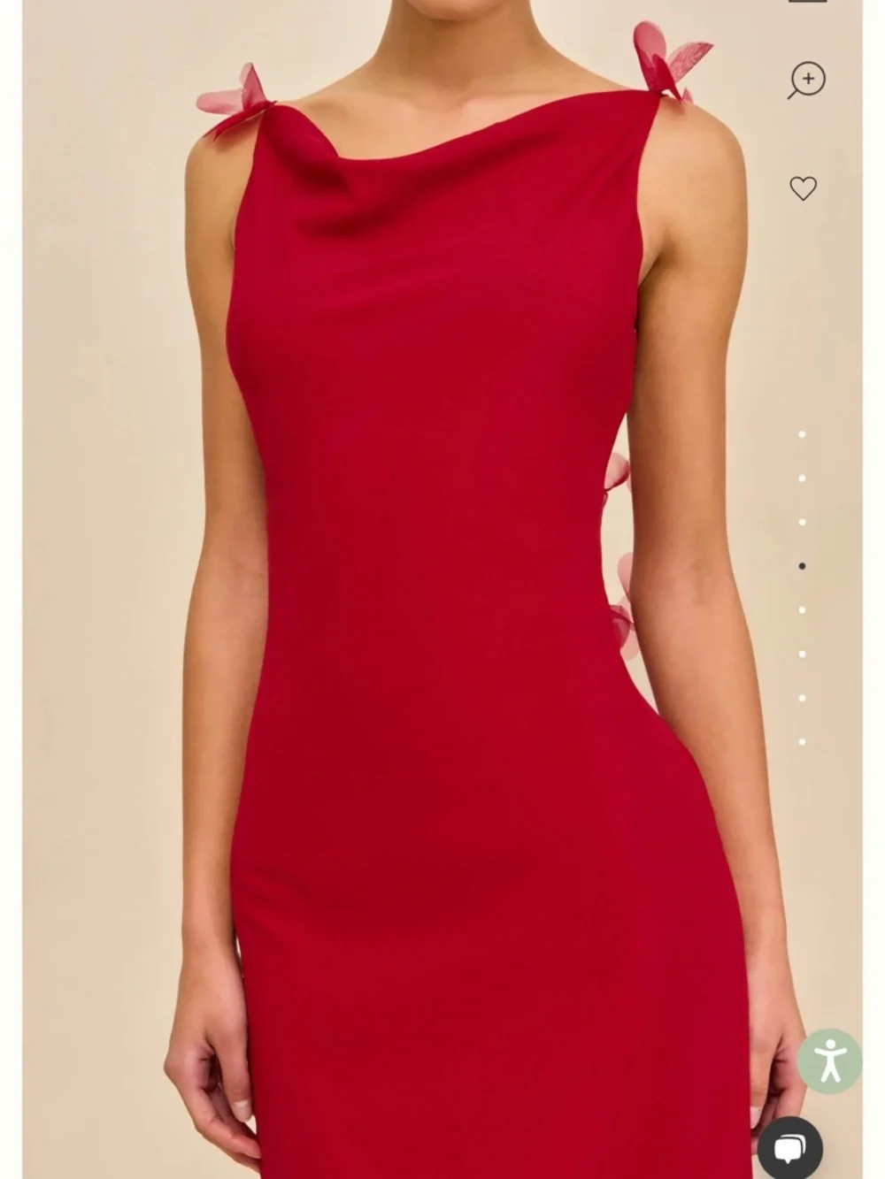 Cult Gaia Nymeria Gown in Merlot - Picture 6 of 15